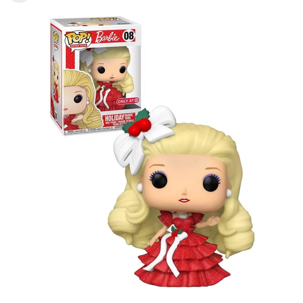 Holiday Barbie (1988) Retro Funko Pop! Target Exclusive *NEVER BEEN OUT OF BOX!*